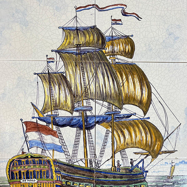 W-33 - Westraven: Murals - Ship on 6 tiles