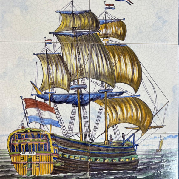 W-33 - Westraven: Murals - Ship on 6 tiles