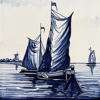 W-04 - Westraven: Decos:  Ships in Harbor - Set of 12