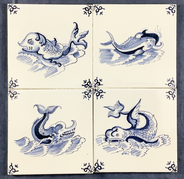 W-07 & W-08 - Westraven Decos:  Sea Creatures - Set of 13 - Image 7