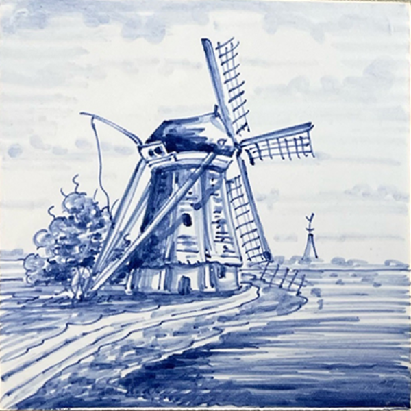 W-21 - Westraven: Decos - Large Windmills - Set of 2